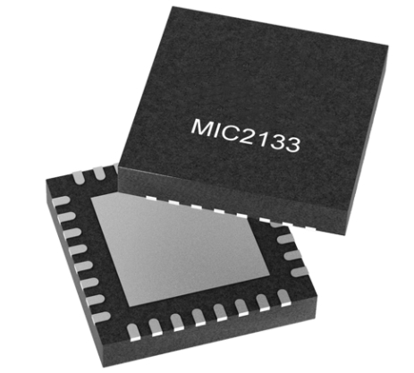 Microchip MIC2133YML 75V，雙相同步降壓PWM控制器 32VQFN