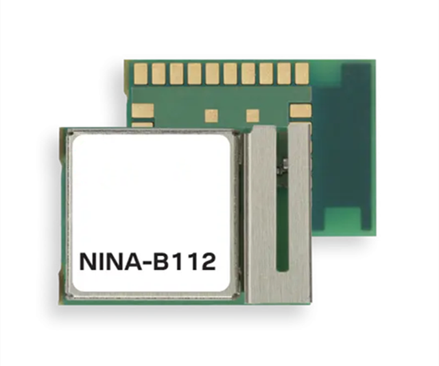 NINA-B112-06B一款配有內(nèi)置天線u-blox 10.0x14.0 mm的藍牙 5.0 低功耗模塊